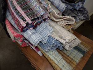 lot 246 image: Large Bag of Vintage Rugs