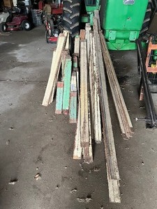 50 pieces of Wainscoting