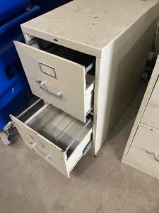 2 Drawer File Cab