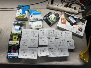 lot 36 image: HP Printer Ink