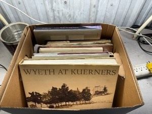 lot 15 image: Artist Andrew Wyeth Books and Magazine Articles
