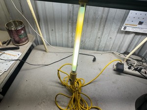 lot 53 image: Coleman Cable Portable Fluorescent Utility Light with Hanging Hook