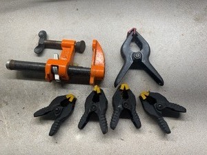 lot 58 image: Pipe Clamp and Clamps