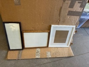 lot 62 image: Three Picture Frames