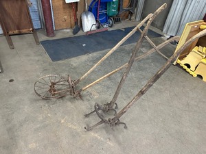 lot 63 image: Antique Farm Tools