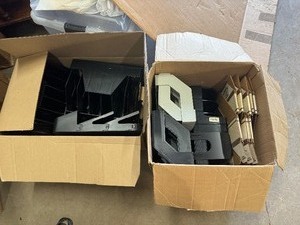 lot 65 image: Two Boxes of Office Organizational Supplies