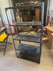 lot 82 image: Metal Storage Shelf
