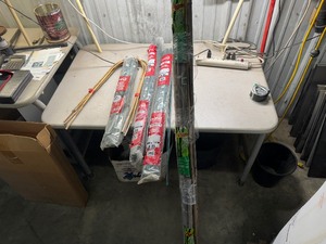lot 150 image: Plant Stakes - Various Sizes, Designs and Materials