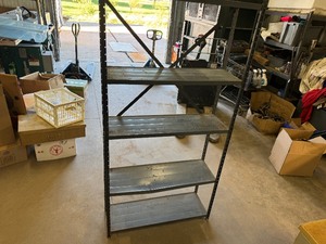 lot 125 image: Metal Shelf