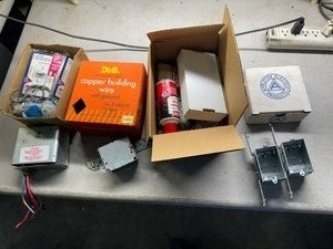 lot 129 image: Electrical Parts and Supplies