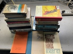 lot 111 image: Books - Poetry - Robert Frost, Carl Sandburg and more
