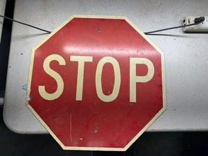 lot 112 image: Stop Sign