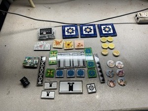 lot 118 image: Magnets and Three Ceramic Tiles