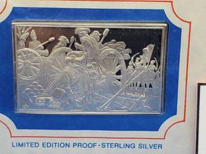 �70�s Art Bar.� 1.86 Troy Oz Sterling Silver. Actual Silver Weight is 1.72 Troy Oz each bar.