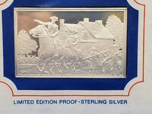 �70�s Art Bar.� 1.86 Troy Oz Sterling Silver. Actual Silver Weight is 1.72 Troy Oz each bar.