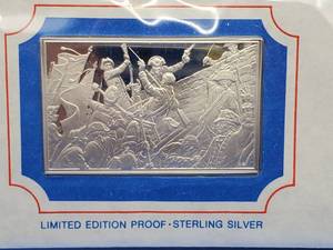 �70�s Art Bar.� 1.86 Troy Oz Sterling Silver. Actual Silver Weight is 1.72 Troy Oz each bar.