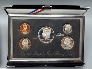 1994 US Mint Premier Silver Proof Set--OGP--Half Dolar, Quarter & Dime are 90% Silver