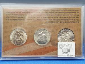 Kennedy Half Dollar Collection w 1964 (90% Silver), 1776-1976 & 2003 Kennedy Halves--Issue Price was $47.99