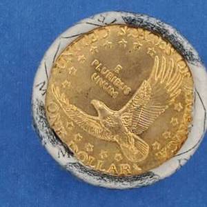 Mint Roll of 2000 Sacagawea Dollars--25 Dollar Coins