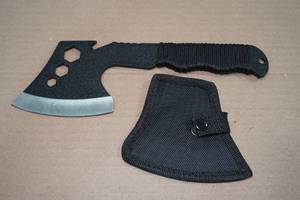 lot 12 image: Columbia Carbon Steel Camp Axe