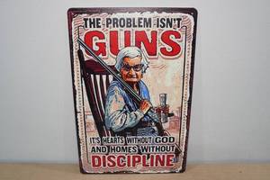 lot 56 image: Metal Novelty Sign