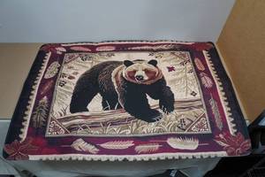 lot 65 image: Bear Themed Cushioned Rug