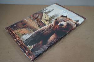 lot 66 image: Bear Themed Cushioned Rug