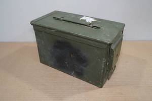 lot 83 image: Metal Ammo Box