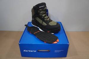 lot 86 image: Korkers Greenback Wading Boots -Size 14