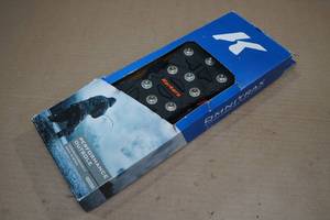 lot 92 image: Korkers Interchangeable Sole System Triple Threat Carbide Spike  -Size 8