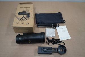 lot 130 image: High Definition 12x42 Monocular with Tripod