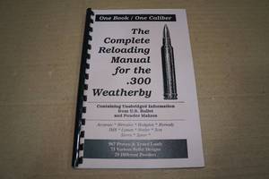 lot 174 image: Complete Reloading Manual for the .300 Weatherby