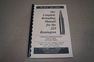 lot 175 image: Complete Reloading Manual for the .223 Remington