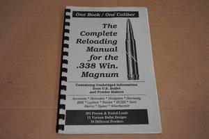 lot 178 image: Complete Reloading Manual for the .338 Win Mag