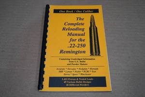lot 181 image: Complete Reloading Manual for the .22-250 Remington