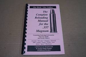 lot 183 image: Complete Reloading Manual for the .357 Magnum