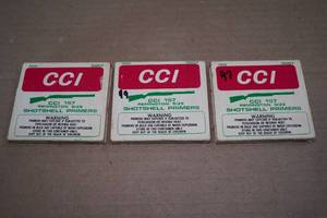 lot 205 image: 296 CCI Remington Size Shotshell Primers