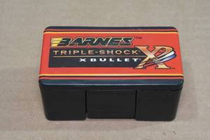 lot 216 image: 50 Barnes Triple Shock 270 Cal .277 140 Gr TSX Boattail Bullets