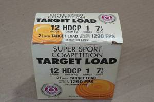 lot 278 image: 25 Estate Super Sport 12 Gauge 2-34 7-12 Shot Shotshells