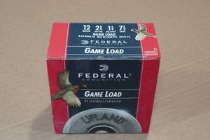 lot 294 image: 25 Federal Game Load 12 Gauge 2-34 7-12 Shot Shotshells