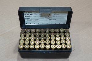 lot 305 image: 50 .357 Magnum Lead FN Ammo