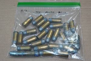 lot 312 image: 27 .45 Auto Rim Lead FN Ammo