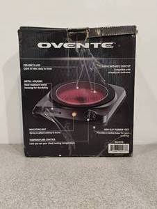 lot 14 image: NEW OVENTE INFRARED ELECTRIC COOKTOP
