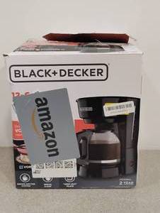 lot 44 image: NEW BLACK AND DECKER 12-CUP COFFEE MAKER