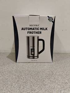 lot 62 image: NEW SECURA AUTOMATIC MILK FROTHER