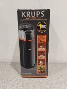 lot 66 image: KRUPS SILENT VORTEX 3-IN-1 COFFEE & SPICE GRINDER