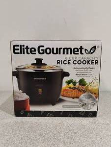 lot 58 image: ELITE GOURMET RICE COOKER