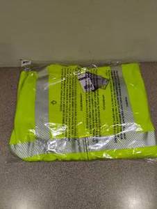 lot 98 image: NEW CARHARTT MENS HIGH VISIBILITY ZIP UP JACKET