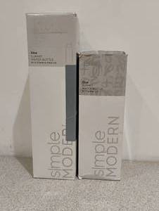 lot 126 image: 2 NEW SIMPLE MODERN TUMBLERS