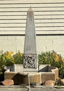 lot 3 image: Cement Outdoor Fountain
